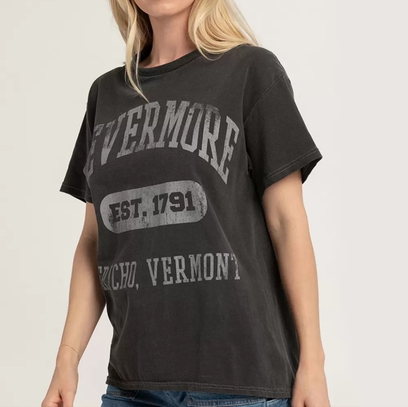 Wednesday Addams Nevermore Academy Tee - Picture 2 of 7